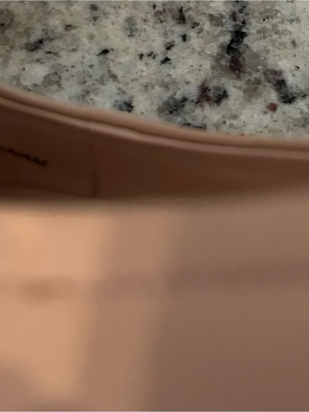 kate spade Pale Blush Kora Leather Ballet Flat